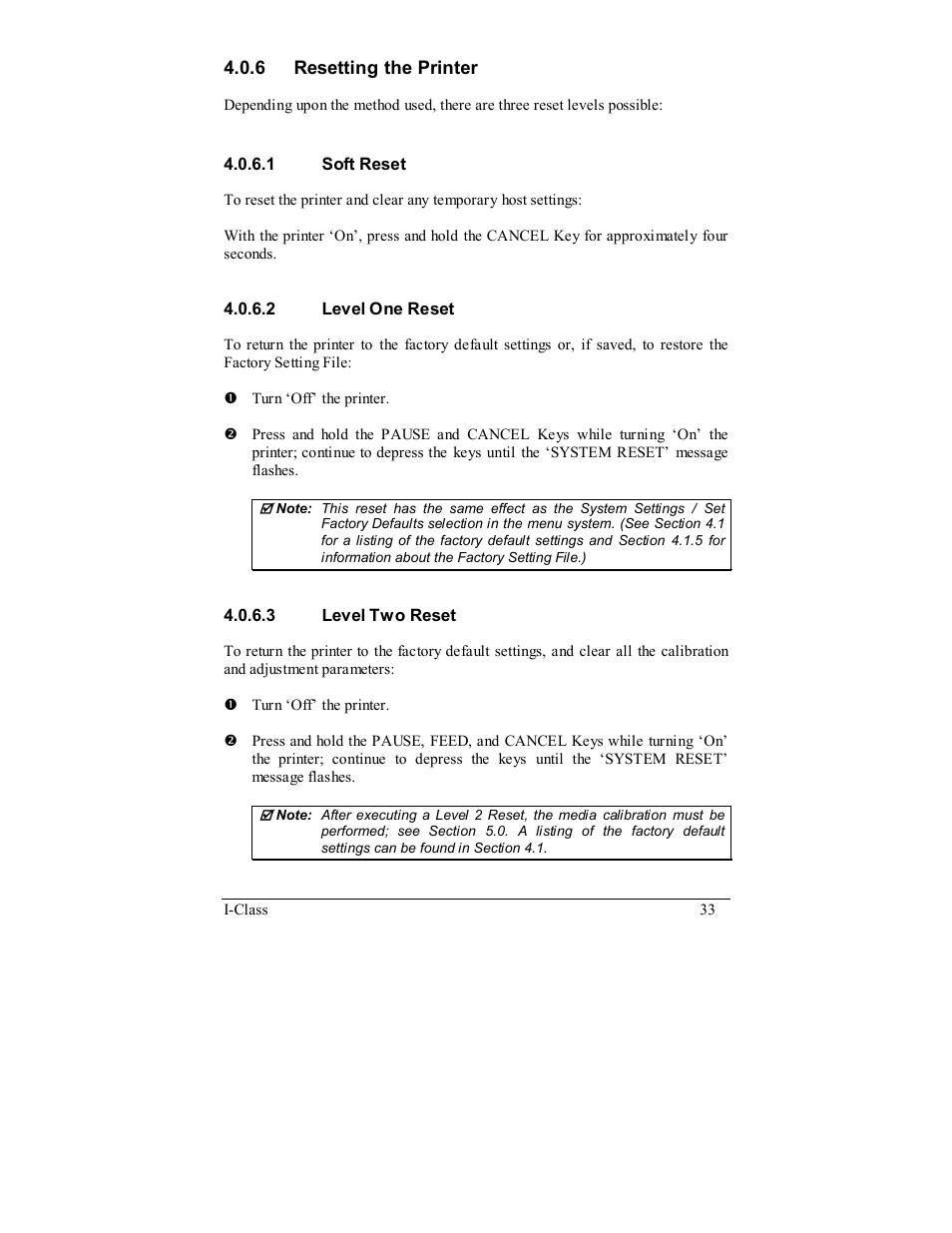 Rice Lake Datamax-ONeil I-Class Printer User Manual | Page 43 / 146