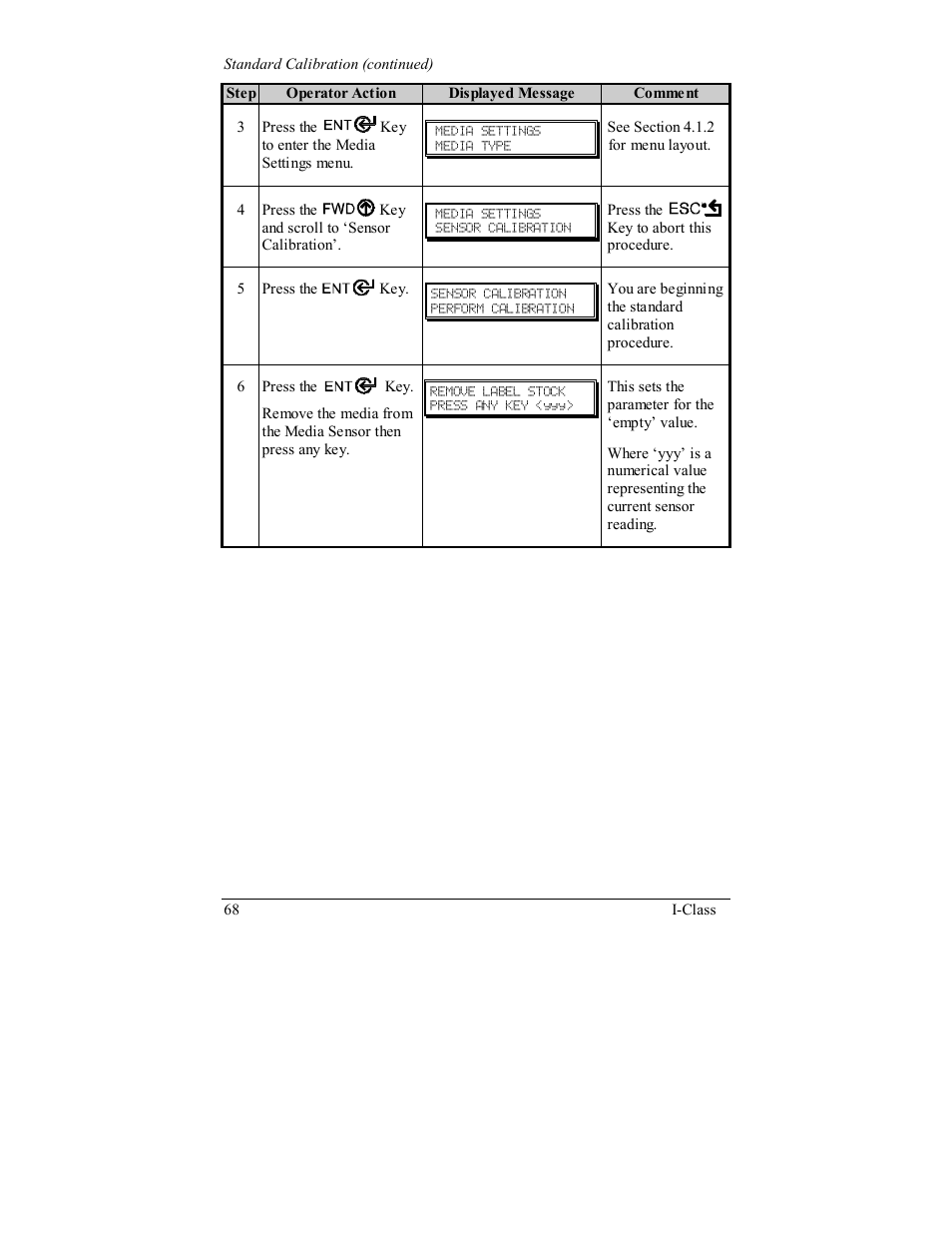 Rice Lake Datamax-ONeil I-Class Printer User Manual | Page 78 / 146