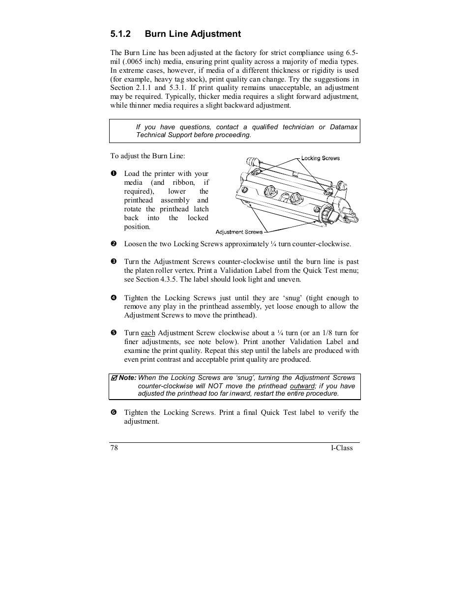 Rice Lake Datamax-ONeil I-Class Printer User Manual | Page 88 / 146
