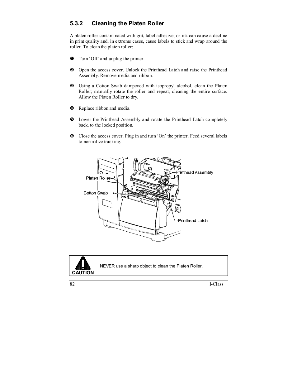 Rice Lake Datamax-ONeil I-Class Printer User Manual | Page 92 / 146