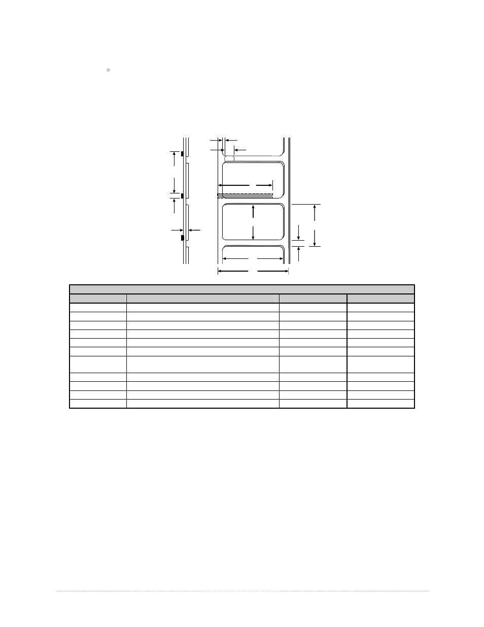 Appendix a – specifications 3 approved media | Rice Lake Datamax M-Class Mark II User Manual | Page 73 / 92