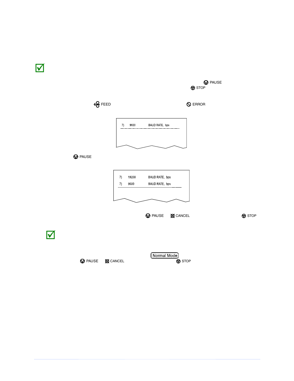 6appendix c –paper menu, Step by step modification of the printer setup | Rice Lake Datamax M-Class Mark II User Manual | Page 82 / 92