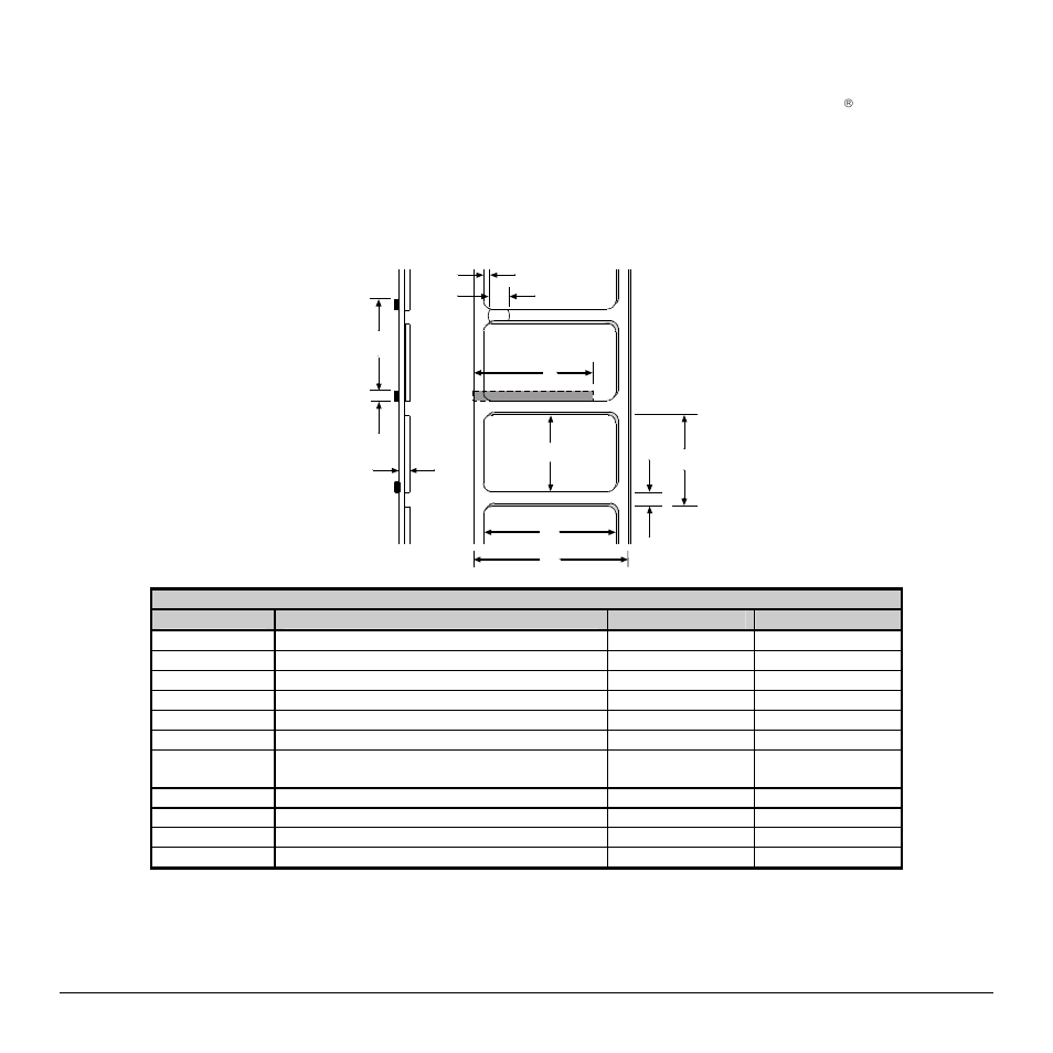 Approved media | Rice Lake Datamax M-Class User Manual | Page 107 / 166