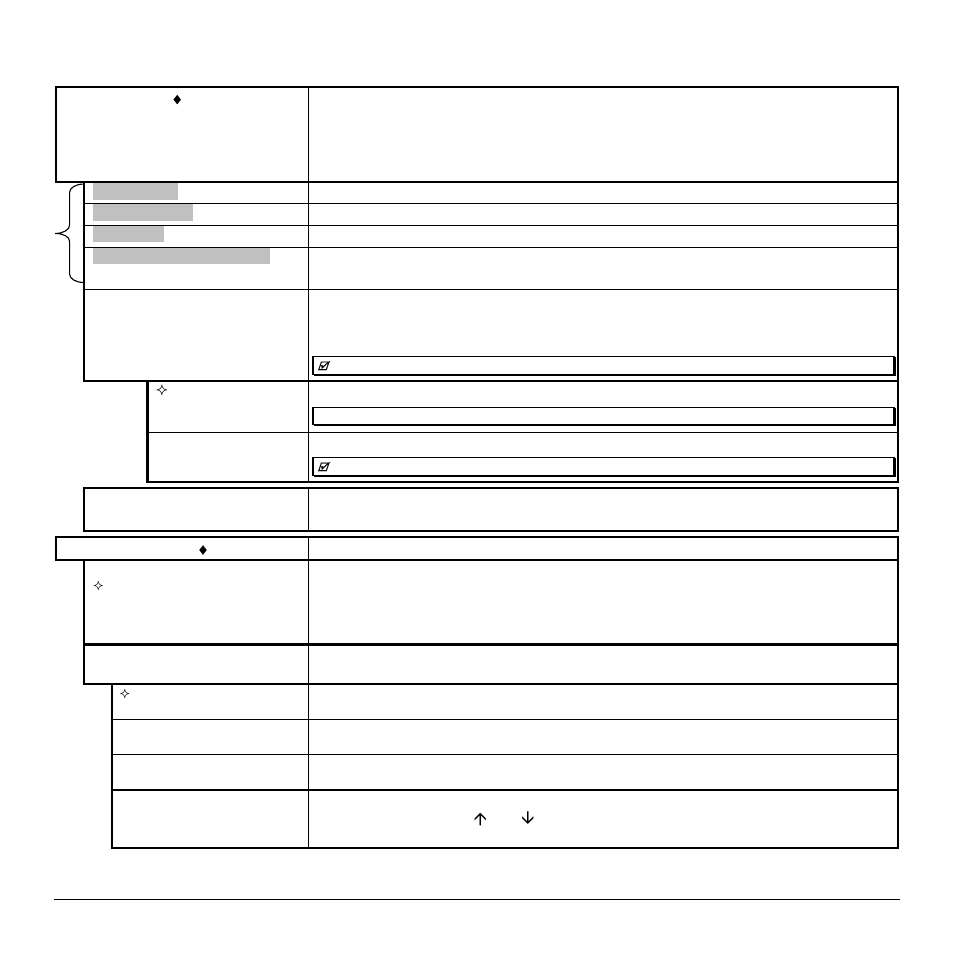 Communications (continued), The static subnet assigned to the nic adapter, Disables ip discovery | Rice Lake Datamax M-Class User Manual | Page 65 / 166