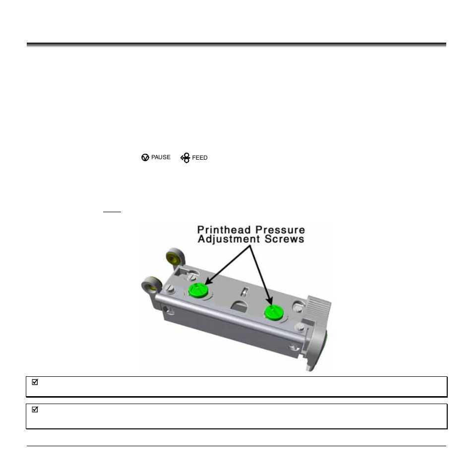 4 printhead pressure adjustment | Rice Lake Datamax M-Class User Manual | Page 91 / 166