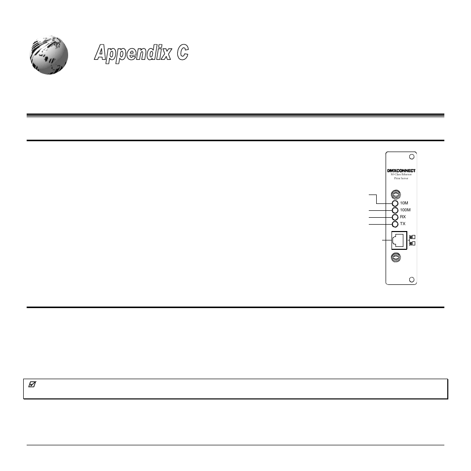 Optional internal ethernet printer server | Rice Lake Datamax-ONeil M-Class User Manual | Page 123 / 166