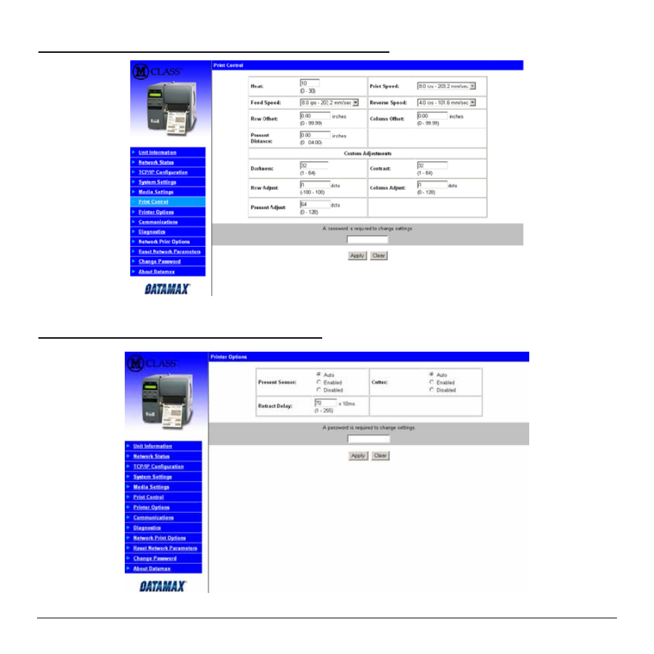 Rice Lake Datamax-ONeil M-Class User Manual | Page 131 / 166