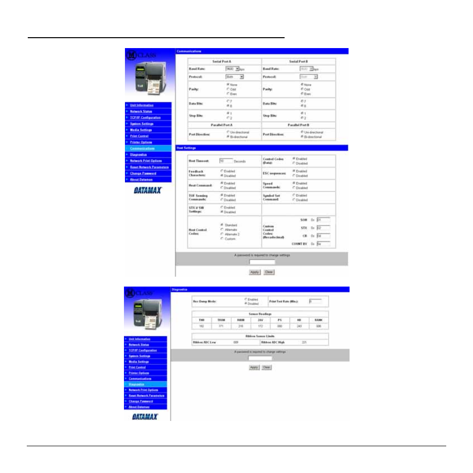 Rice Lake Datamax-ONeil M-Class User Manual | Page 132 / 166