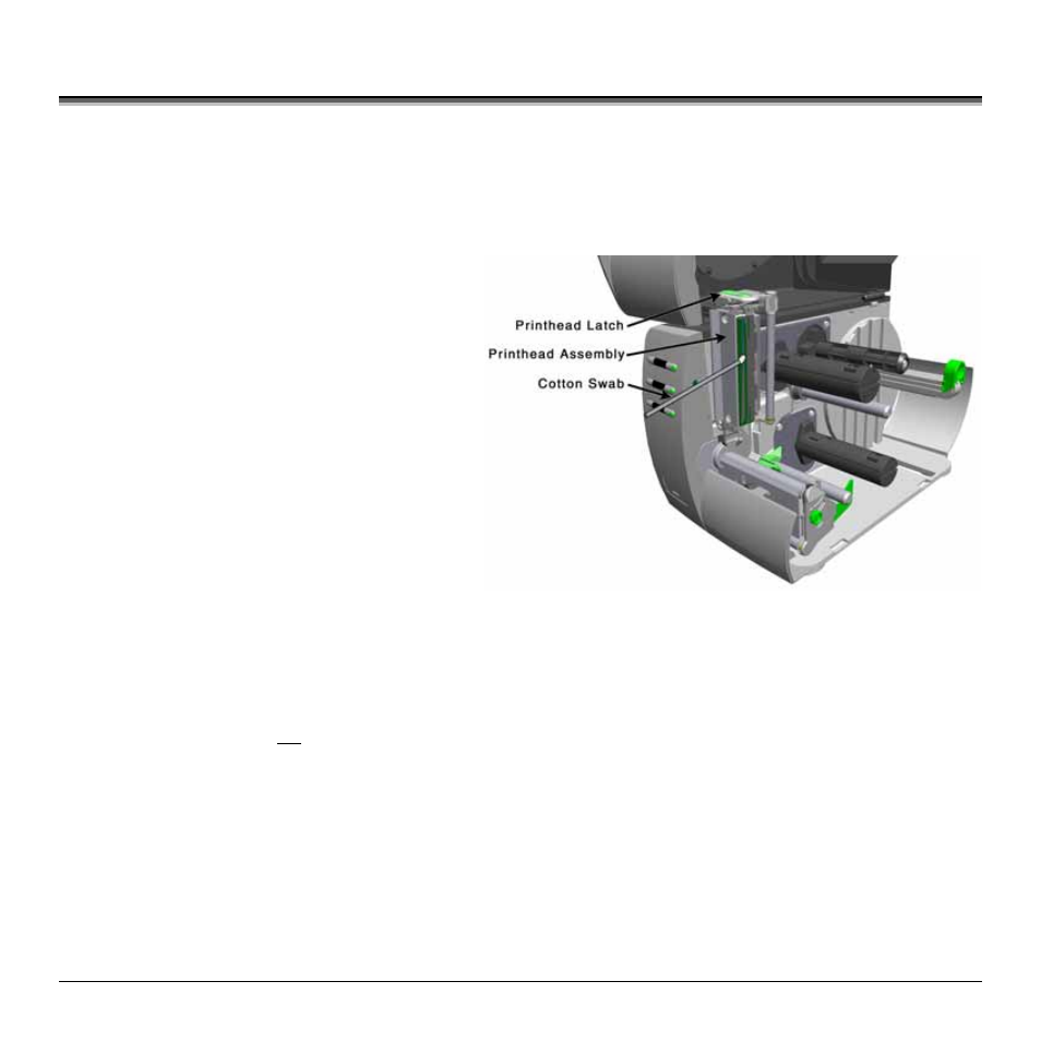 1 cleaning the printhead | Rice Lake Datamax-ONeil M-Class User Manual | Page 88 / 166