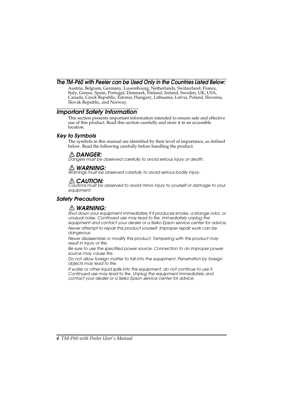 Rice Lake Epson Mobilink TM-P60 User Manual | Page 10 / 104