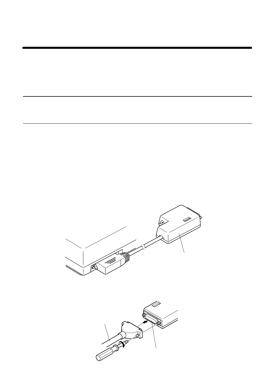 Chapter 10: optional accessory, Connecting the interface converter | Rice Lake Star LC-7211 Form Printer User Manual | Page 70 / 107