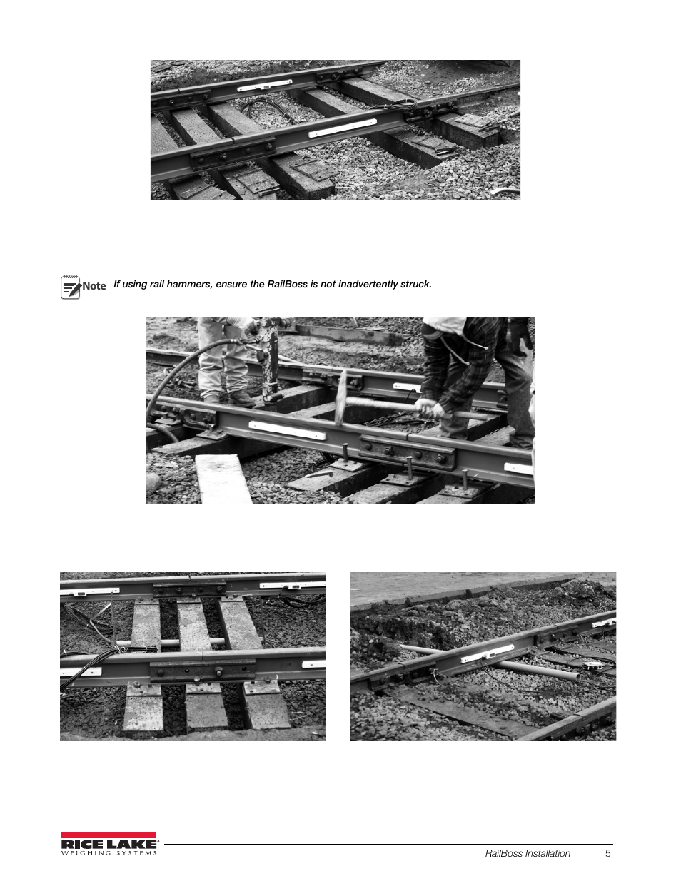 Rice Lake RailBoss Rail Scales - Installation Manual User Manual | Page 9 / 22