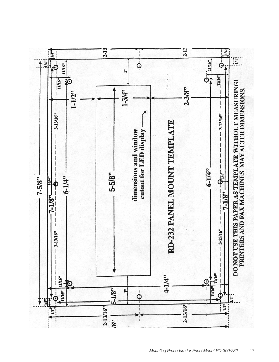 Rice Lake RD-300 Remote Display User Manual | Page 19 / 22