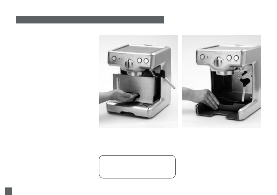 Le montage de votre machine à expresso de breville | Breville 800esxl User Manual | Page 49 / 116