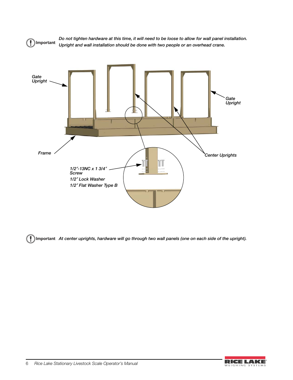 Rice Lake Mechanical Stationary Animal Scale - MAS-LM User Manual | Page 10 / 30