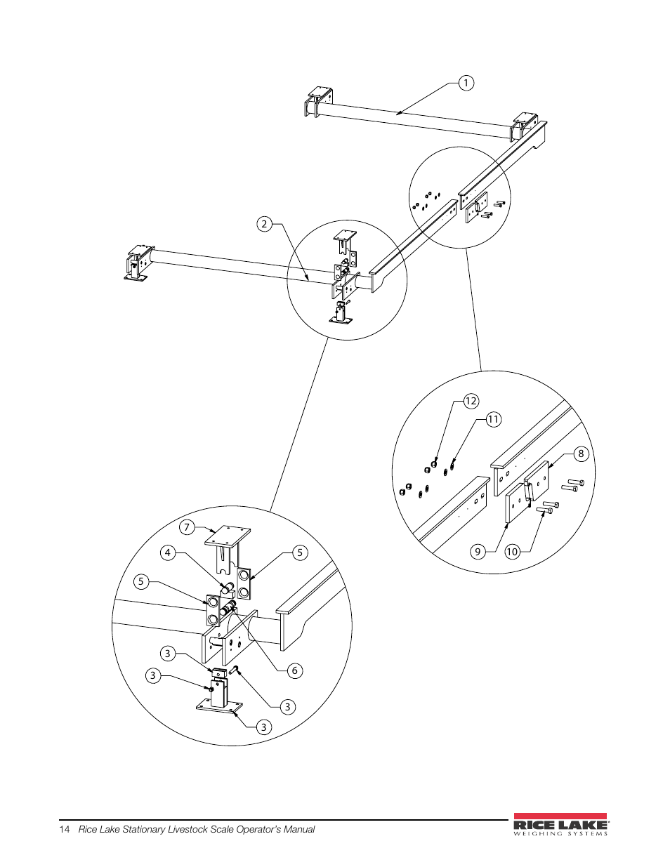 Figure 3-3 | Rice Lake Mechanical Stationary Animal Scale - MAS-LM User Manual | Page 18 / 30