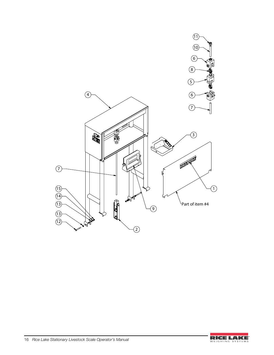 Figure 3-4) | Rice Lake Mechanical Stationary Animal Scale - MAS-LM User Manual | Page 20 / 30