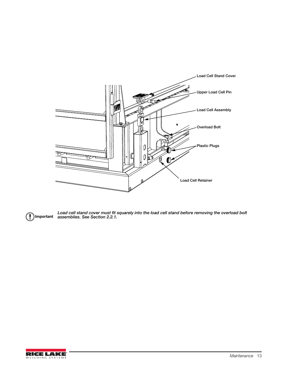 Rice Lake Stationary Livestock Scale - MAS-LC - Operators Manual User Manual | Page 17 / 24