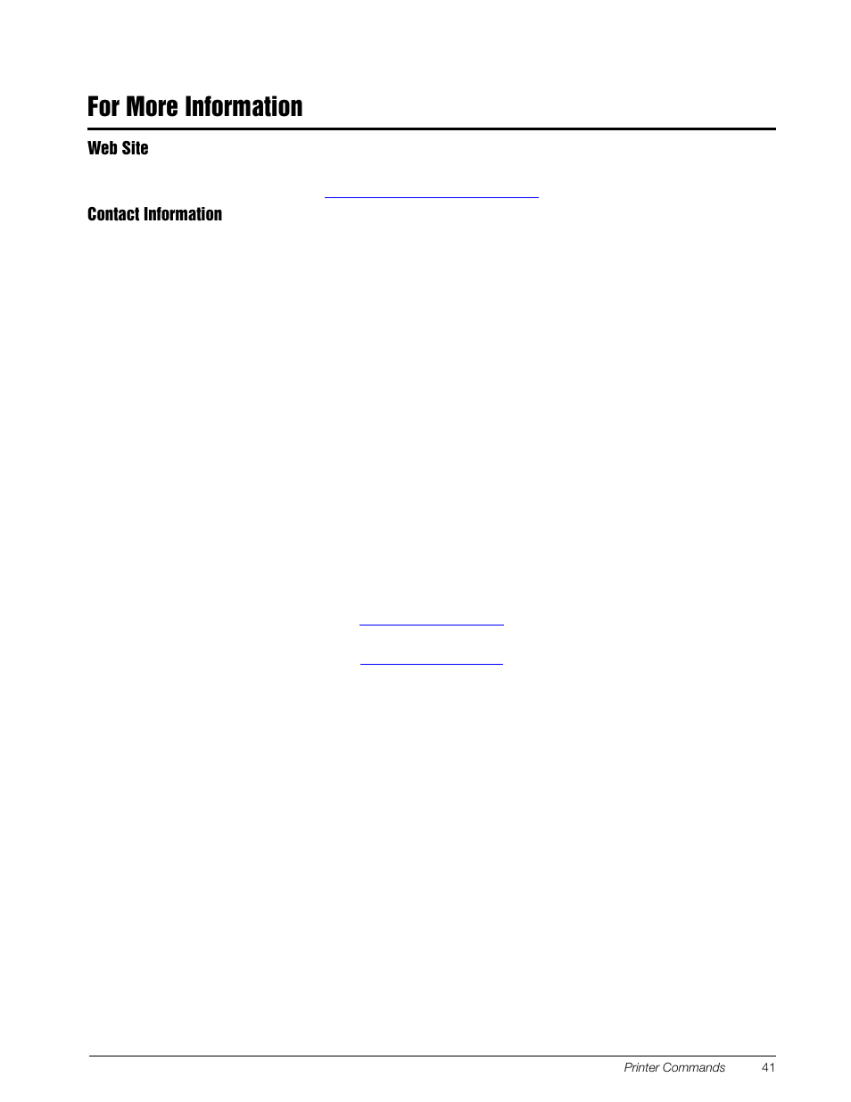 For more information | Rice Lake TicketPress - Installation and Operation Manual User Manual | Page 45 / 48