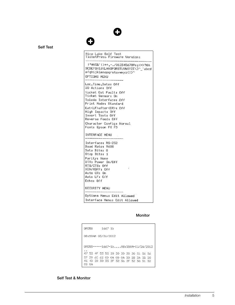 Rice Lake TicketPress - Installation and Operation Manual User Manual | Page 9 / 48