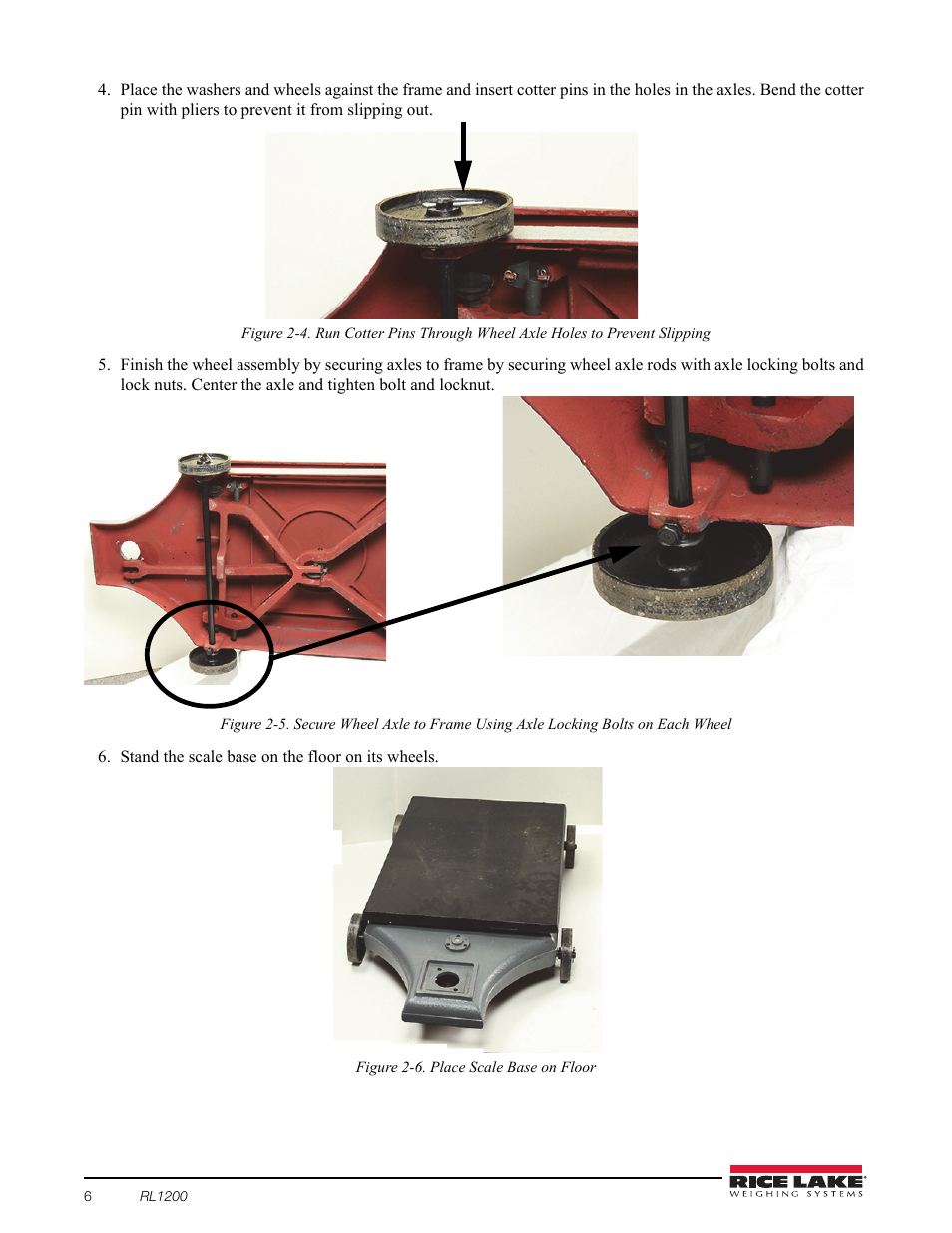 Rice Lake RL1200 Portable Beam Scale User Manual | Page 10 / 32