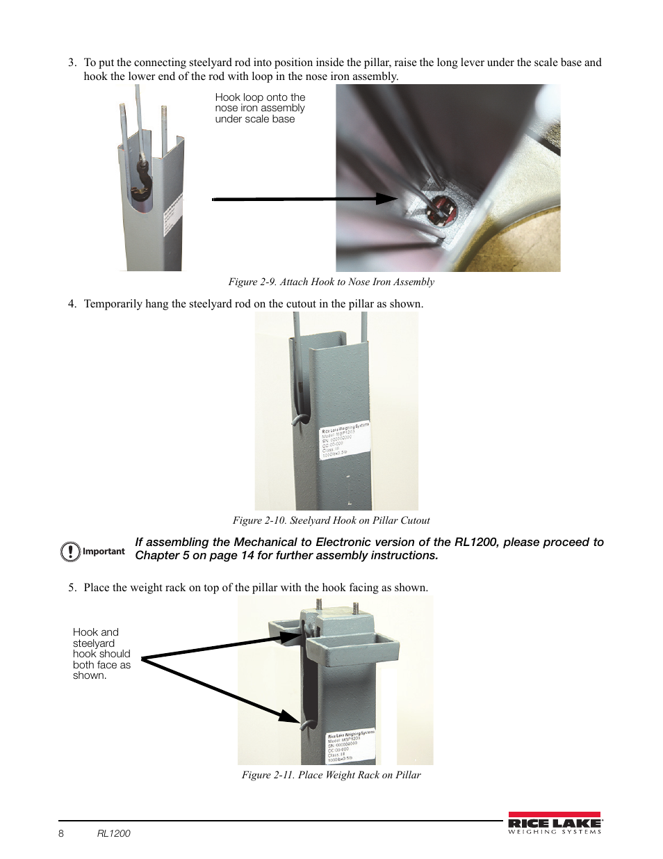 Rice Lake RL1200 Portable Beam Scale User Manual | Page 12 / 32