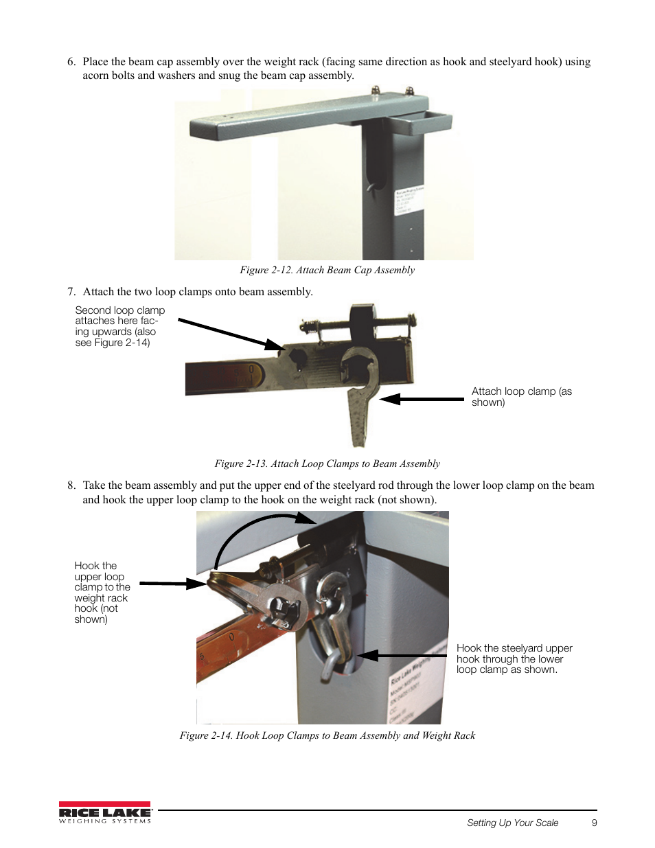 Rice Lake RL1200 Portable Beam Scale User Manual | Page 13 / 32