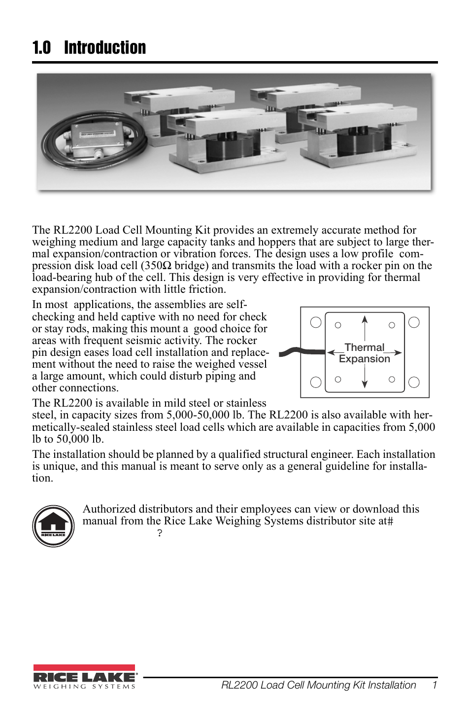 Rice Lake RL2200 Series Stainless Steel User Manual | Page 5 / 16