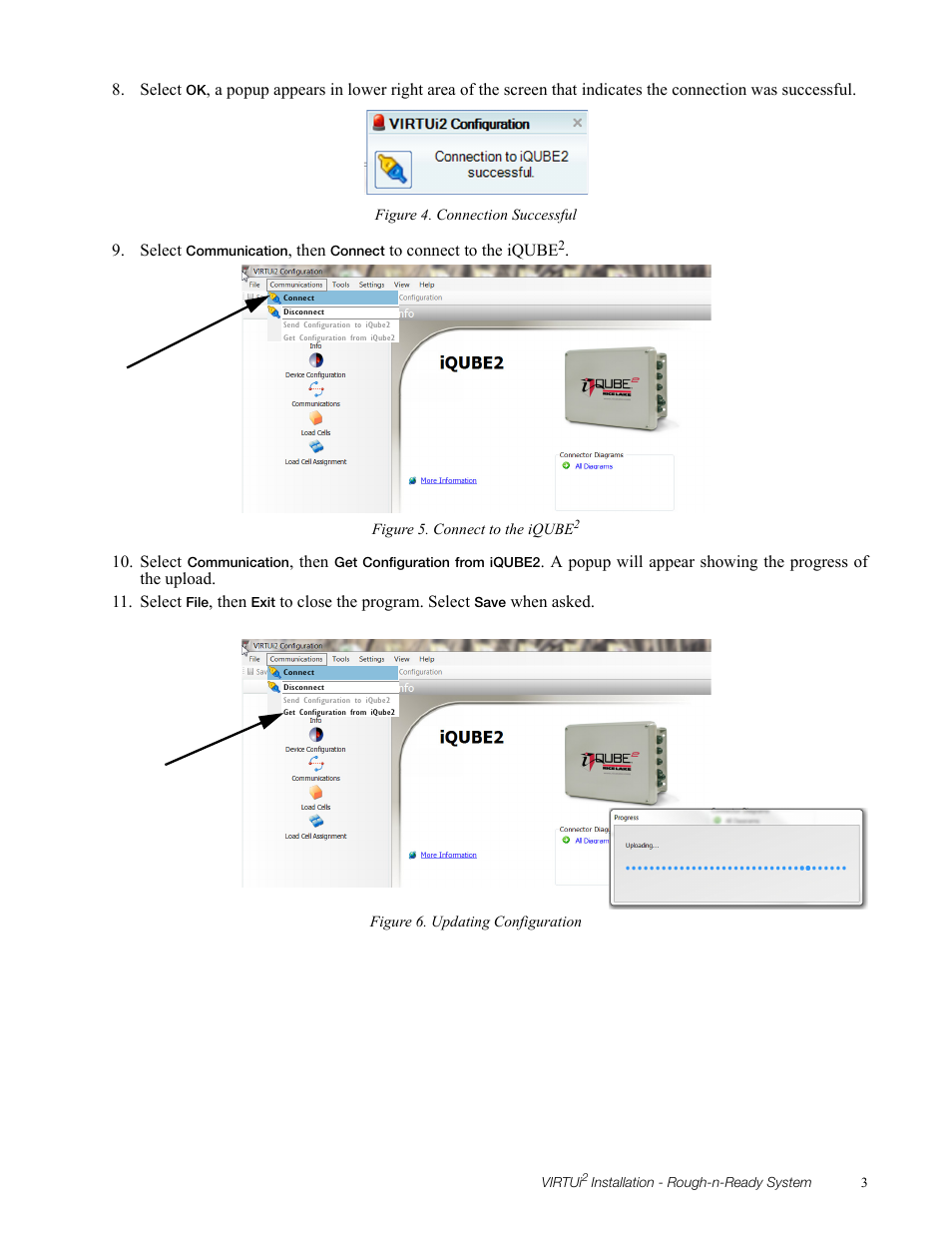 Rice Lake RoughDeck and iQUBE2 Rough-n-Ready System Addendum User Manual | Page 3 / 4