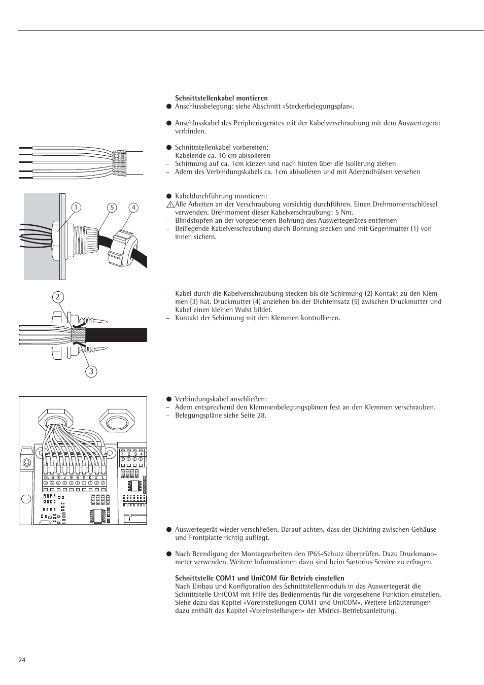 Rice Lake Sartorius Midrics 1 and 2 Series - Installation Instructions User Manual | Page 24 / 88