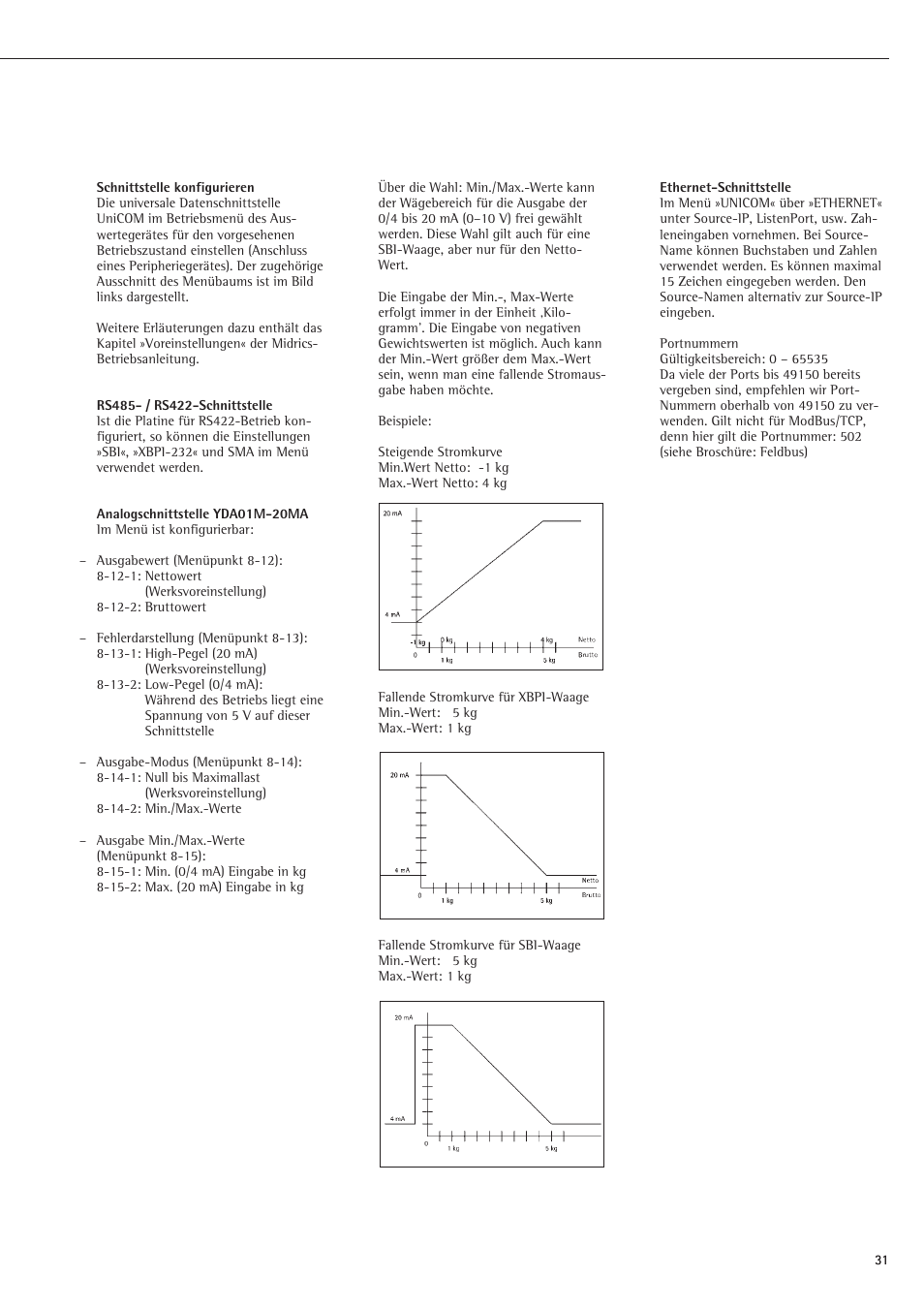 Rice Lake Sartorius Midrics 1 and 2 Series - Installation Instructions User Manual | Page 31 / 88