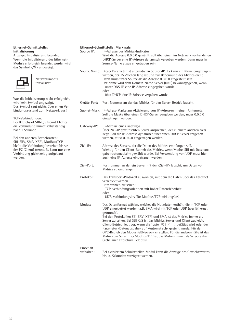 Rice Lake Sartorius Midrics 1 and 2 Series - Installation Instructions User Manual | Page 32 / 88