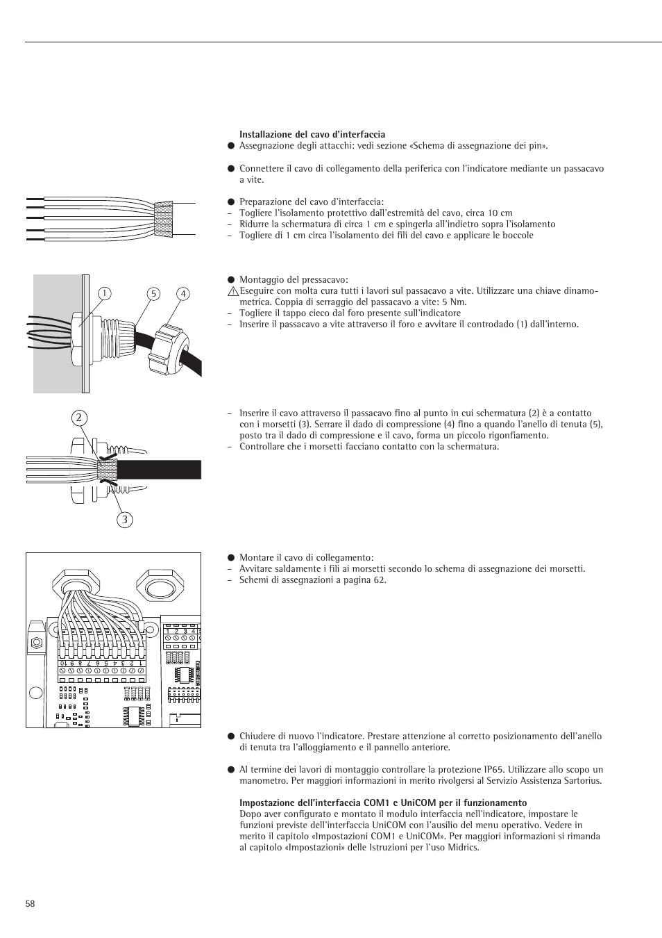 Rice Lake Sartorius Midrics 1 and 2 Series - Installation Instructions User Manual | Page 58 / 88