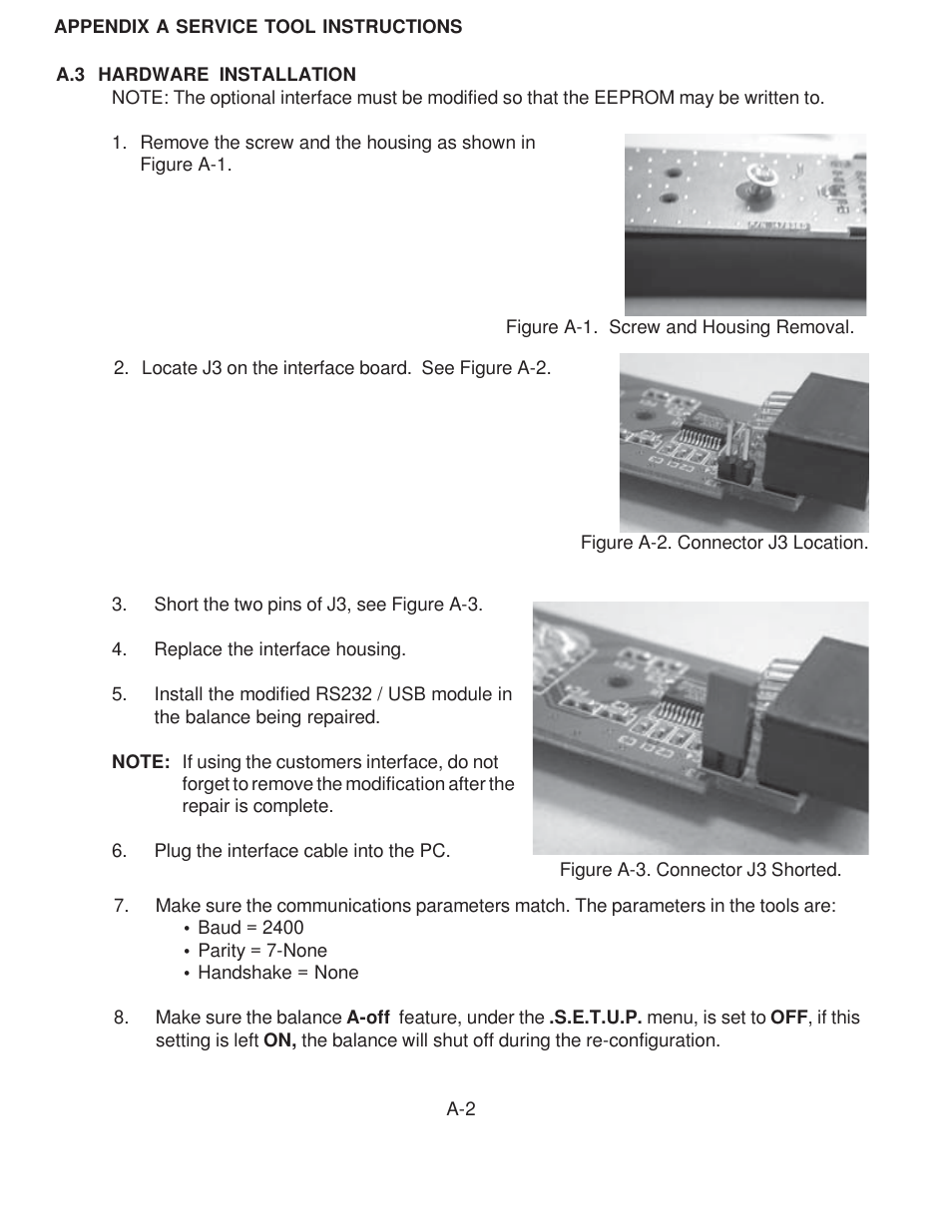 Hardware installation | Rice Lake Scout Pro Series Portable, Ohaus - Service Manual User Manual | Page 30 / 40