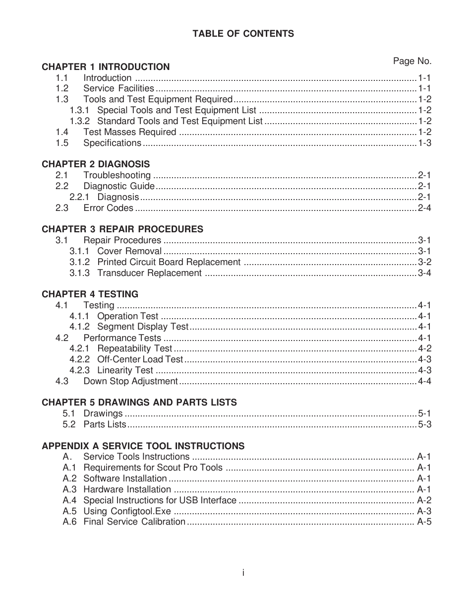 Rice Lake Scout Pro Series Portable, Ohaus - Service Manual User Manual | Page 5 / 40