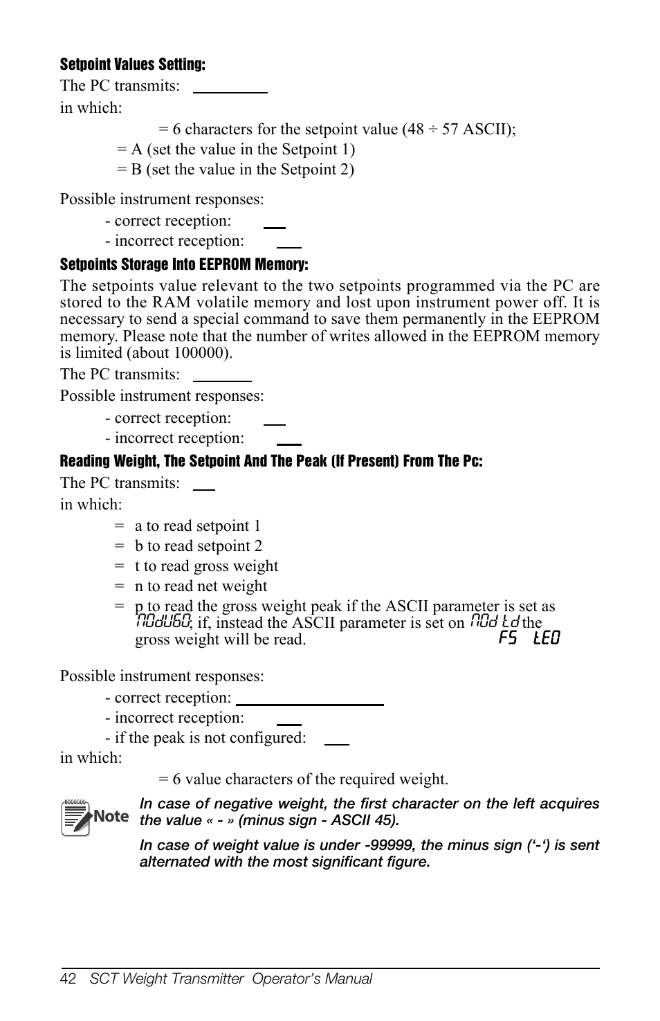 Rice Lake SCT-10 User Manual | Page 46 / 58