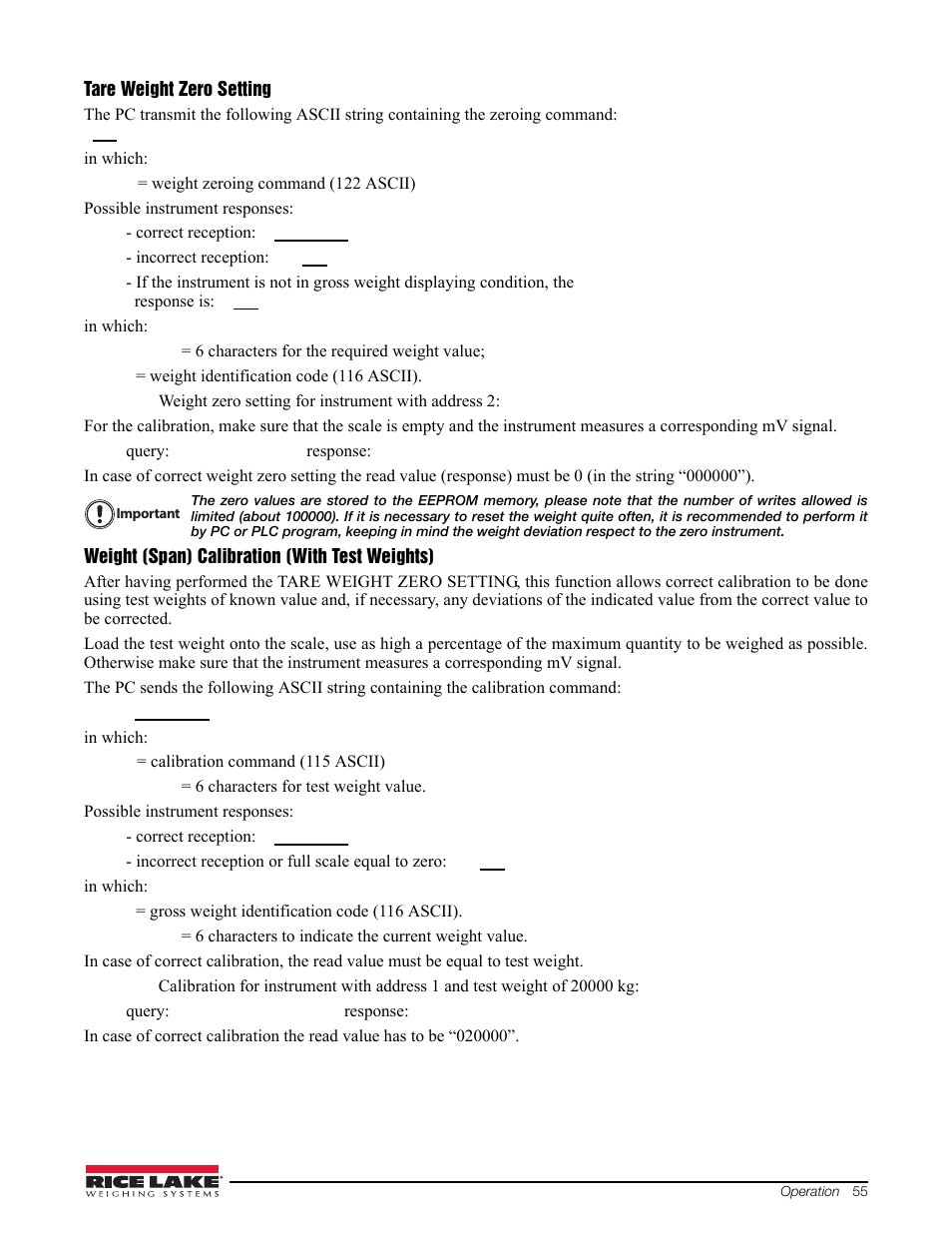 Rice Lake Signal Conditioning Transmitter/Indicators User Manual | Page 59 / 70