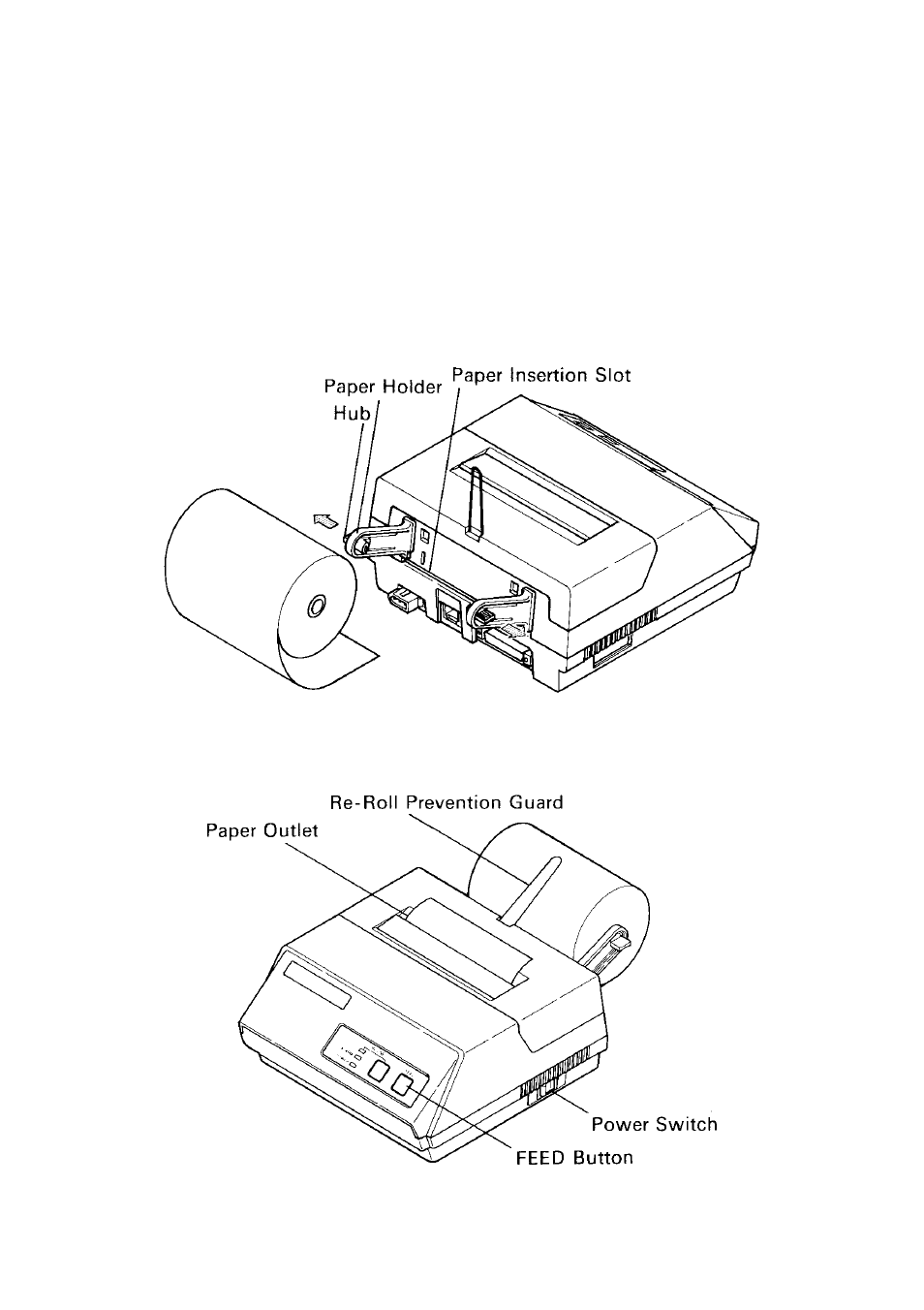 3. paper insertion | Rice Lake Star DP8340 Dot Matrix - User Manual User Manual | Page 14 / 56