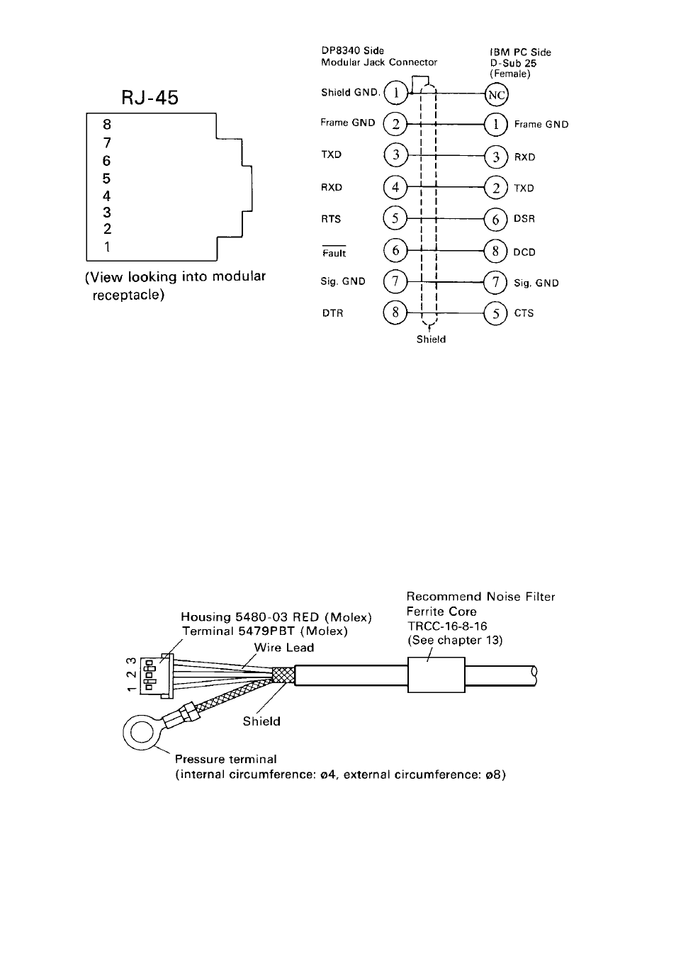 6. peripheral unit drive circuit | Rice Lake Star DP8340 Dot Matrix - User Manual User Manual | Page 30 / 56