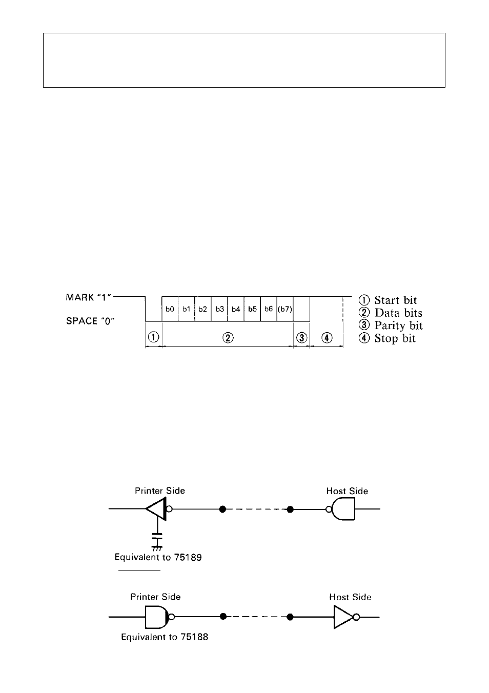 1. interface specifications, 2. interface circuit | Rice Lake Star DP8340R Dot Matrix - User Manual User Manual | Page 28 / 52