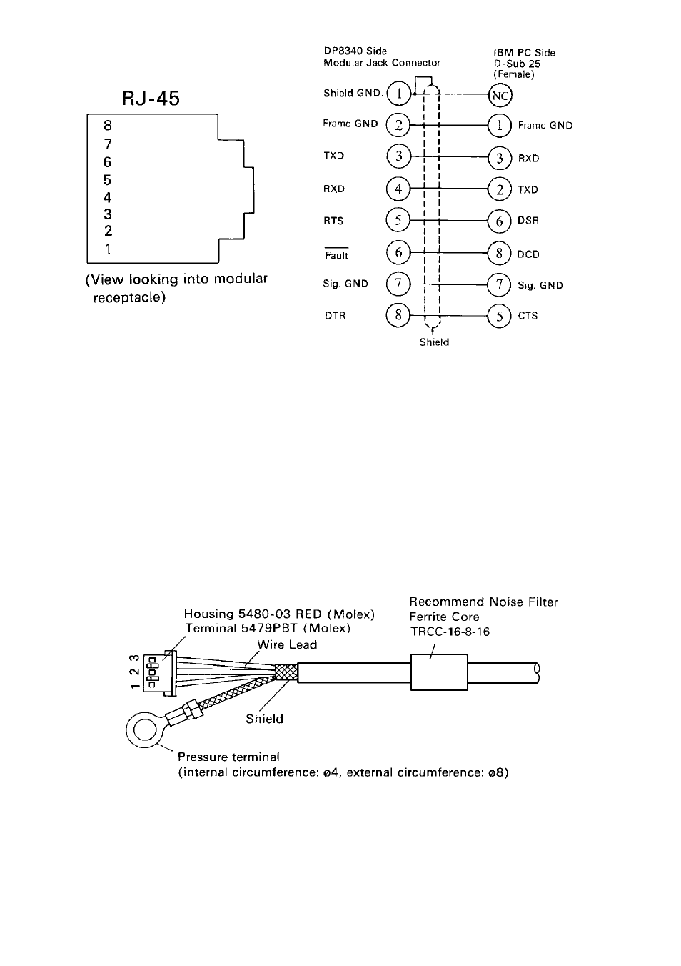 6. peripheral unit drive circuit | Rice Lake Star DP8340R Dot Matrix - User Manual User Manual | Page 32 / 52