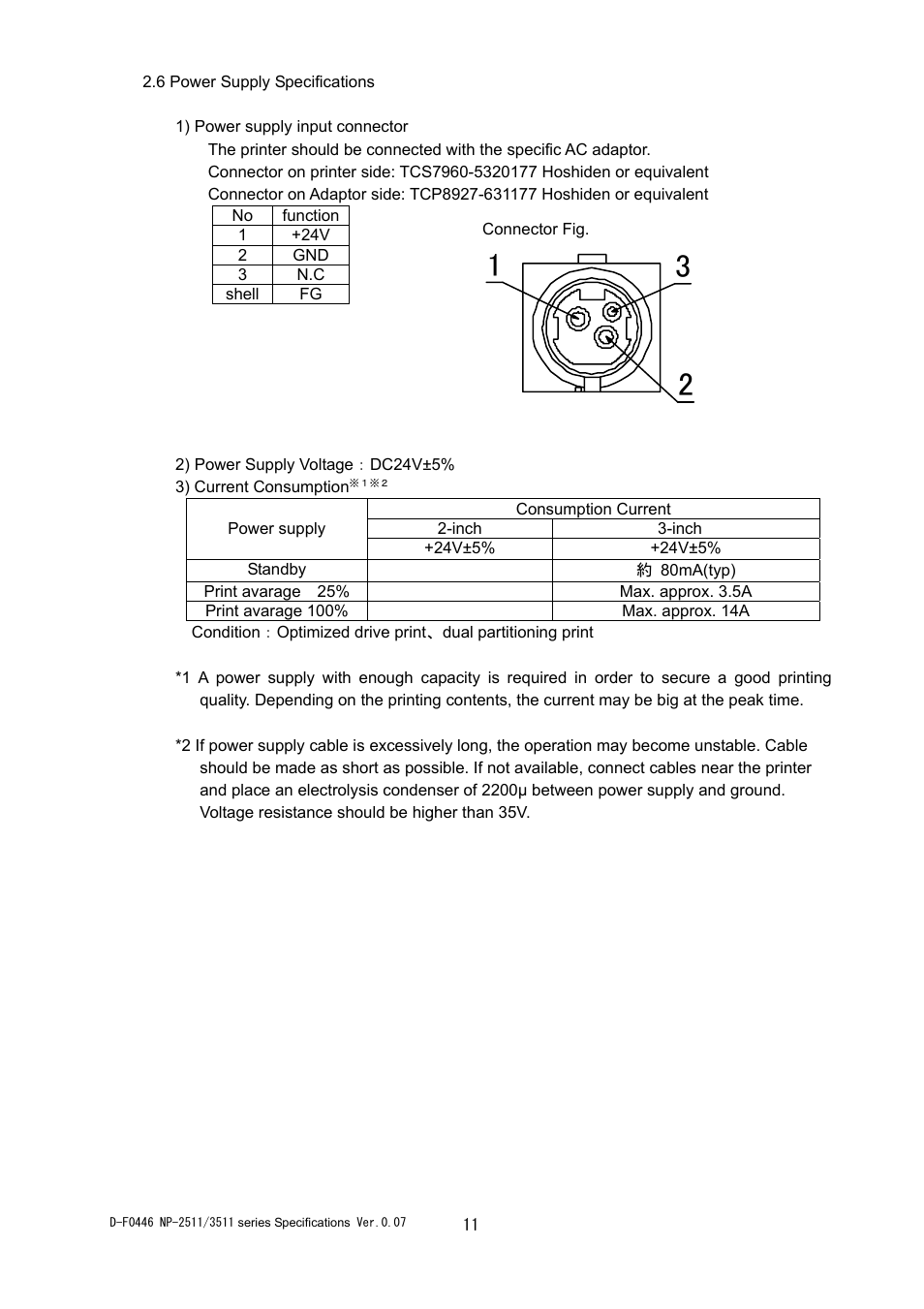 Rice Lake Star NP-2511 Thermal Kiosk Printer User Manual | Page 17 / 65