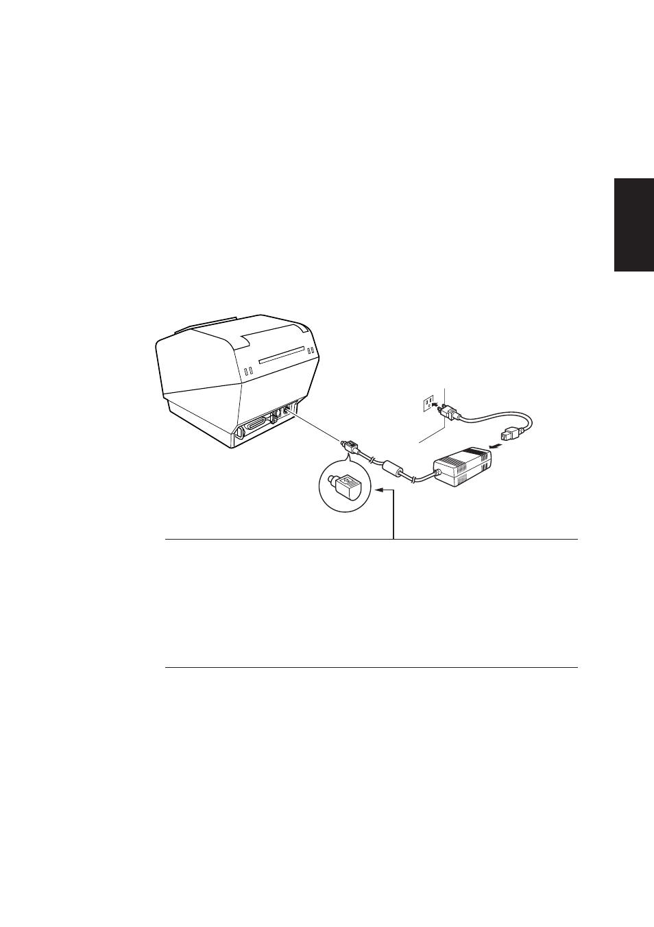 3. connexion de l’adaptateur secteur optionnel | Rice Lake Star TSP-700 - User Manual User Manual | Page 31 / 99