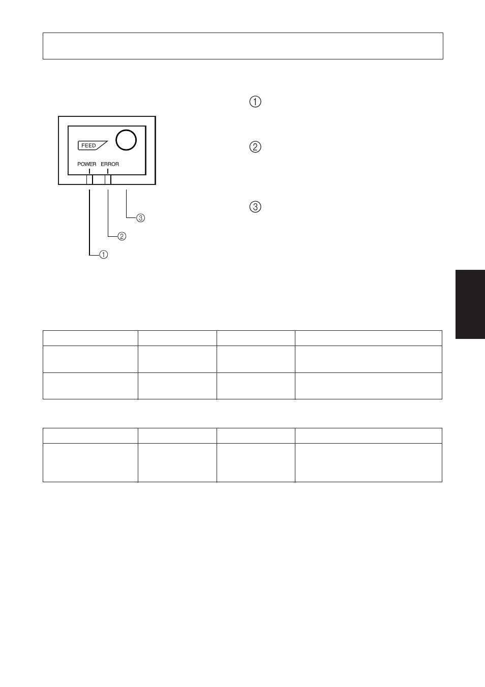Pannello di controllo e altre funzioni, 1. pannello di controllo, 2. errori | Rice Lake Star TSP-700 - User Manual User Manual | Page 73 / 99