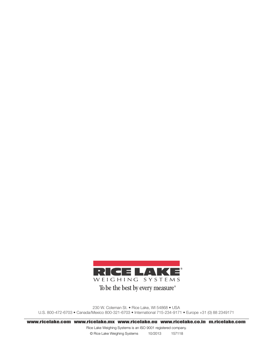 Rice Lake SURVIVOR LaserLight Series Remote Display - ConnexLink Wireless Radio 900 MHZ Installation User Manual | Page 6 / 6