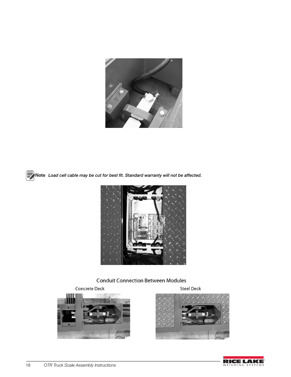 Rice Lake SURVIVOR OTR Steel Deck User Manual | Page 22 / 38