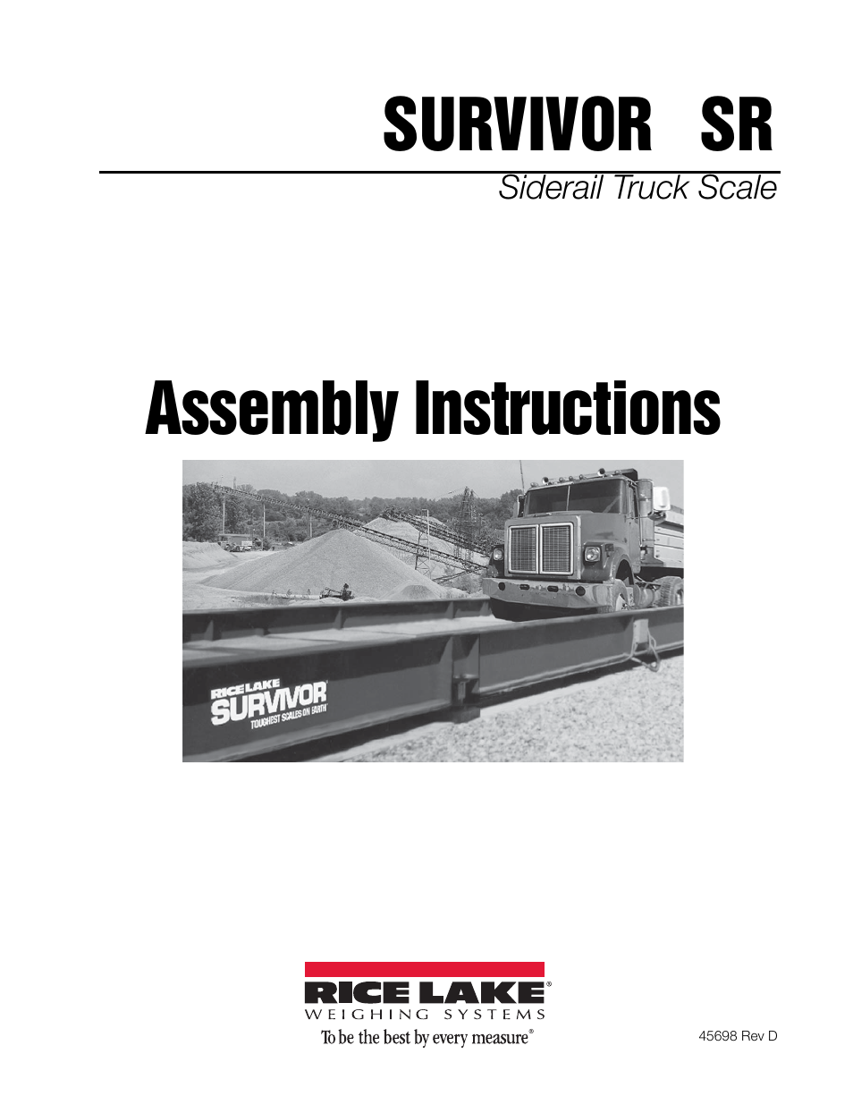 Rice Lake Truck Scales User Manual | 30 pages