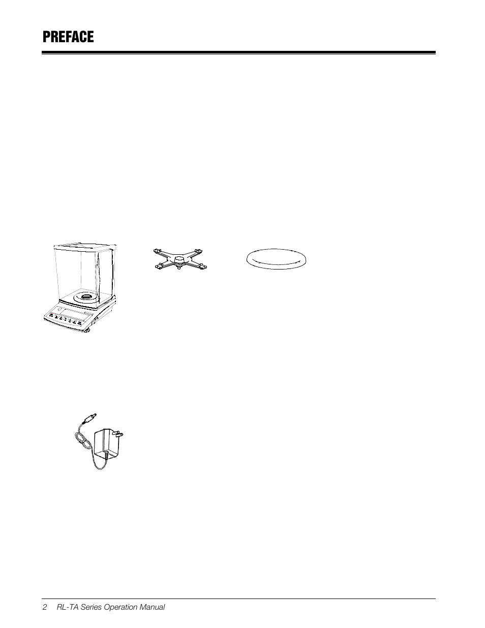 Preface | Rice Lake TA Series, Rice Lake Weighing Systems User Manual | Page 2 / 88