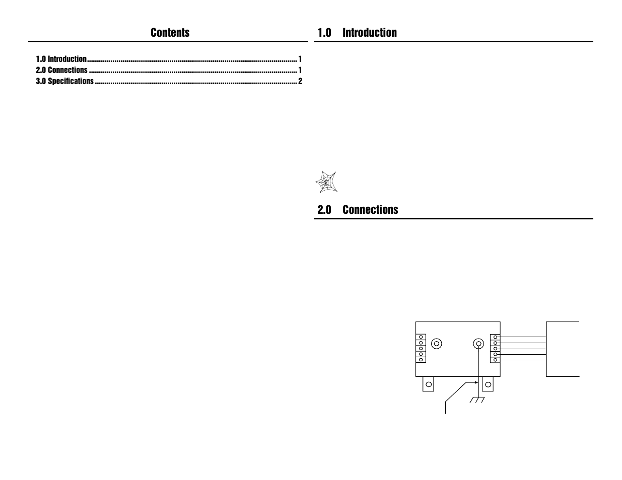 Rice Lake TP-232 RS-232 High Energy Serial Surge Protector User Manual | Page 2 / 2