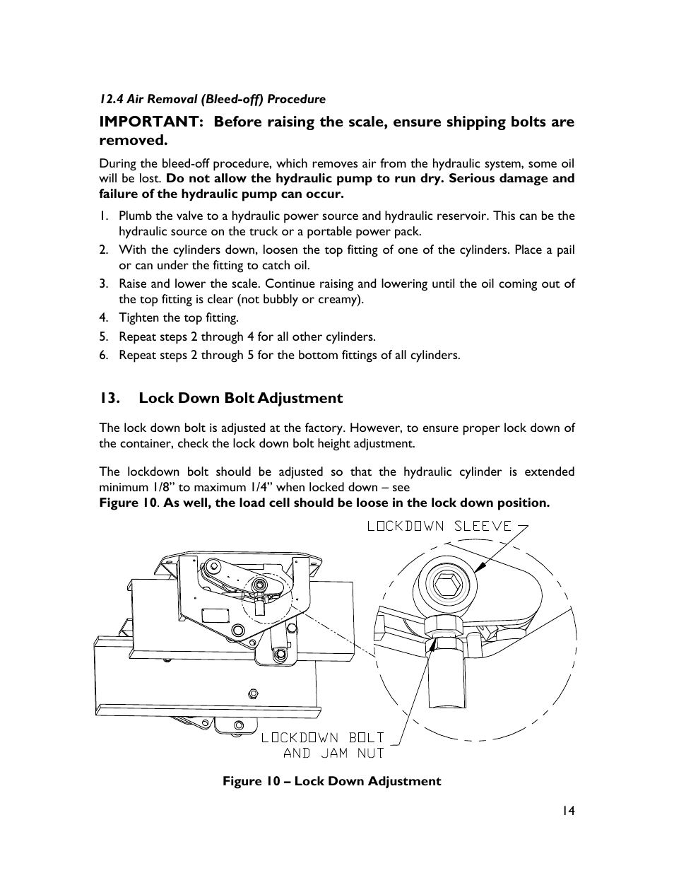 Rice Lake TradeRoute HL Series - Low Profile Installation and Setup for Models from 2011 and Older 128406 User Manual | Page 17 / 48